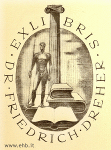 Exlibris von Friedrich Dreher